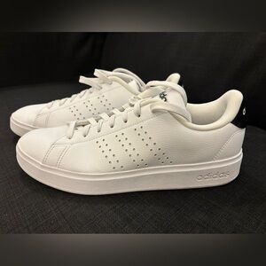 Adidas Advantage 2.0 Men’s White Sneakers Sz 7
